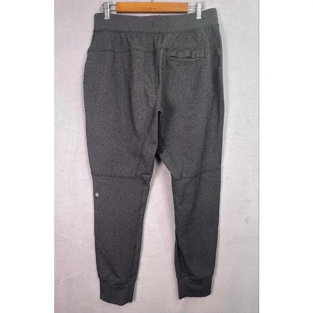 Lululemon Men’s Gray Jogger Pants Athletic Performance Sweatpants Size Large